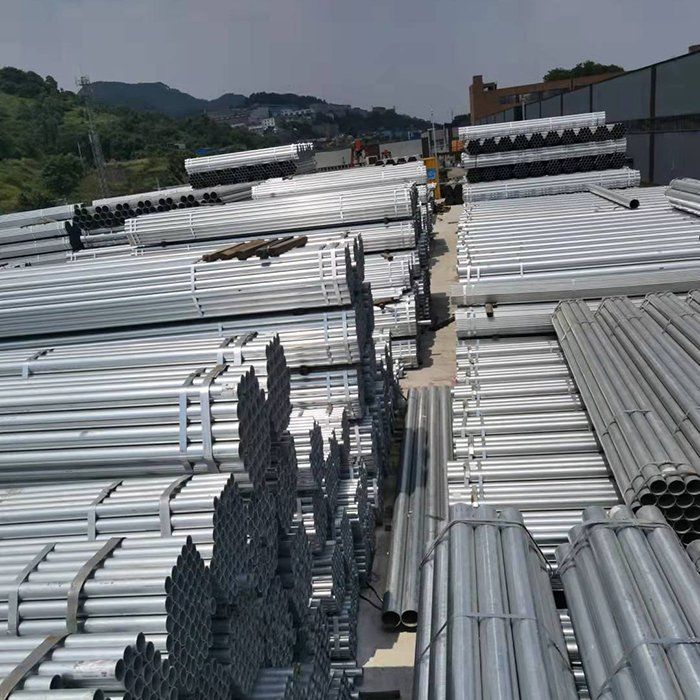 镀锌管DN100*4 镀锌圆管